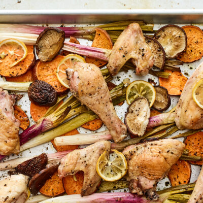 sheet pan roasted chicken