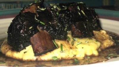 short ribs, polenta