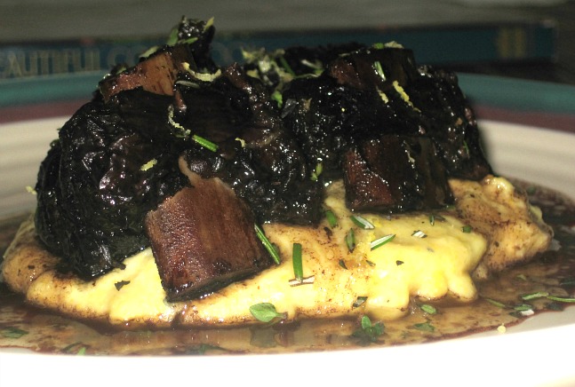 short ribs, polenta