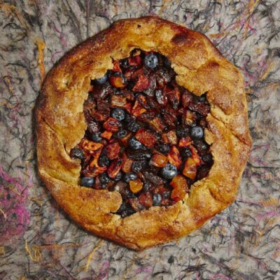 Fresh and Dried Fruit Gallette