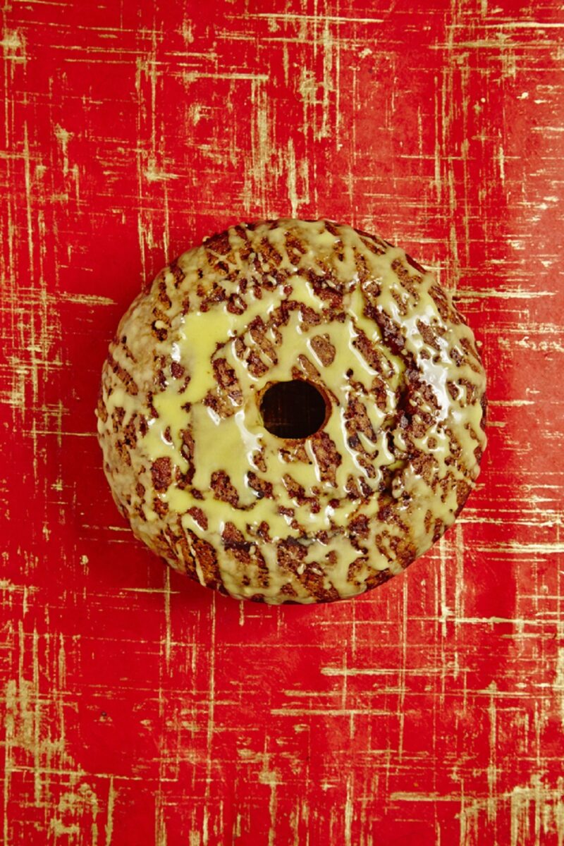 Carrot Spice Cake with Honey Glaze