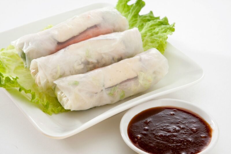 Simanim Summer Rolls