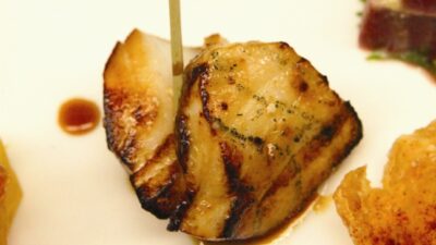 Skewered Chilean Sea Bass