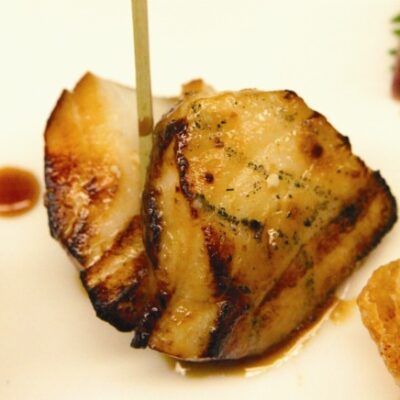 Skewered Chilean Sea Bass