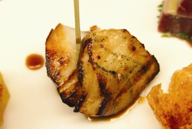 Skewered Chilean Sea Bass