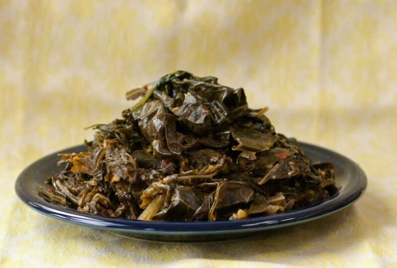 slow cooked greens, brazilian style
