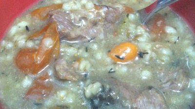 slow cooker barley stew