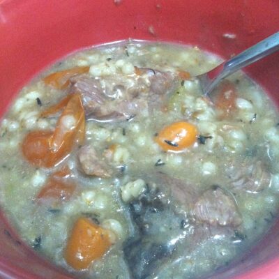 slow cooker barley stew