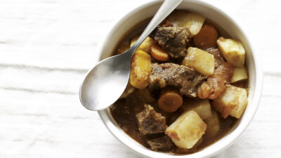 Slow Cooker Beef Stew with Root Vegetables