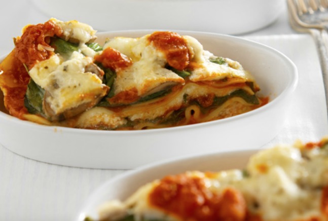 Slow Cooker Fresh Veggie Lasagna