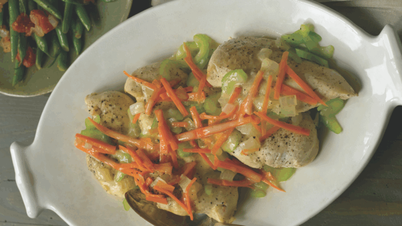slow cooker greek style lemon chicken