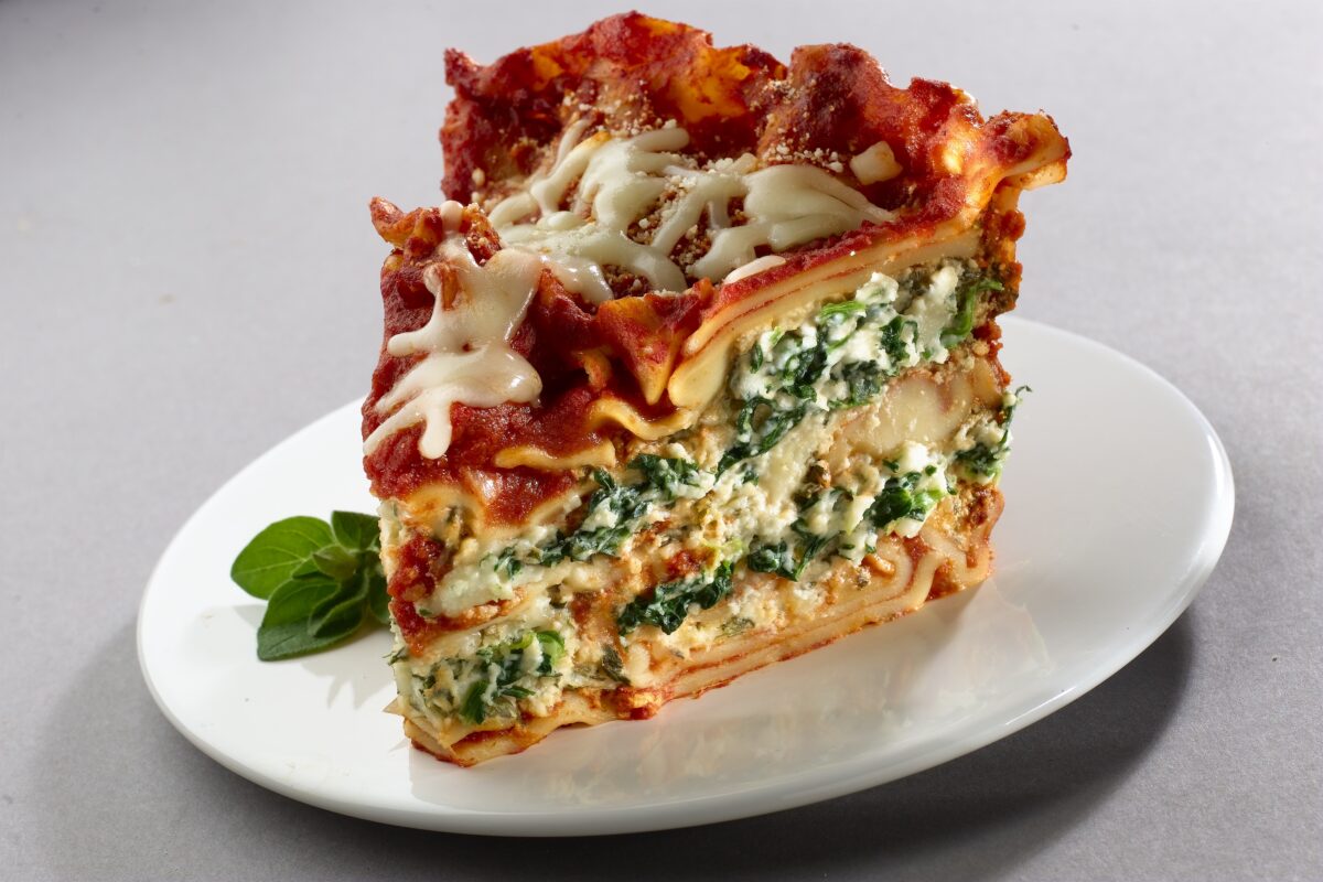 Slow Cooker Spinach Lasagna
