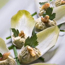 Smart Endive and Walnut Appetizers
