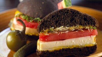 Smoked Mozzarella Watermelon Pumps