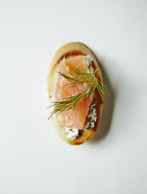 SMOKED SALMON AND DILL