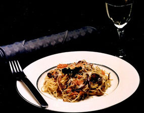 Smoked Salmon with Angel Hair Pasta