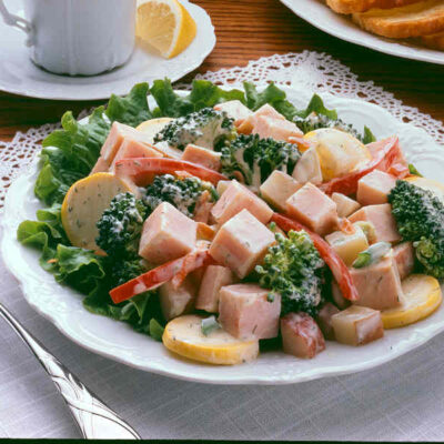 Smoked Turkey and Fresh Vegetable Salad