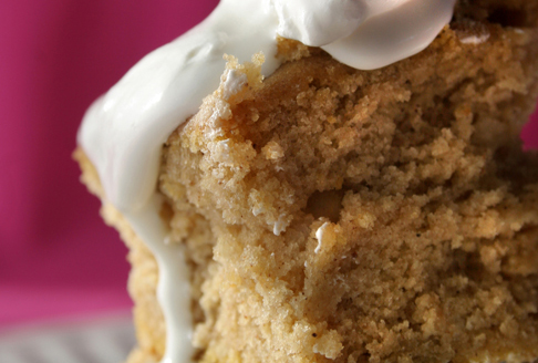 So Light, So Easy Pumpkin Snack Cake