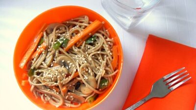 soba salad
