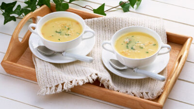 Souped Up Split Pea Soup