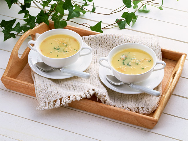 Souped Up Split Pea Soup
