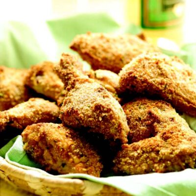 southern style fried chicken because it's baked not fried