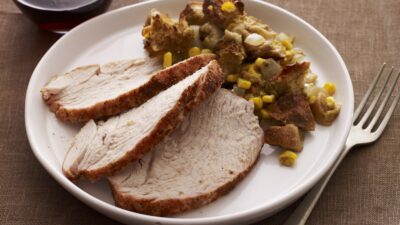 southwest turkey and green chile stuffing