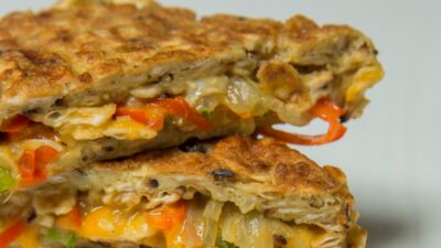 Southwestern Matzo Brei Wide