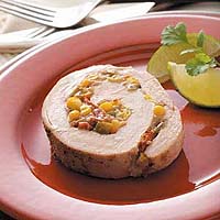 Southwestern Stuffed Turkey Breast