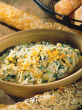 Soy and Spinach Artichoke Dip