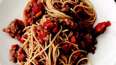 Spaghetti &ldquo;Bolognese&rdquo; - vegan