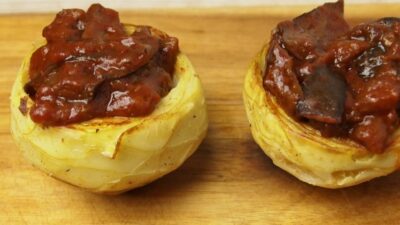spanish eggplant stuffed artichoke bottoms