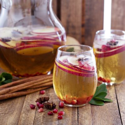 Sparkling Bees Knees Cocktail