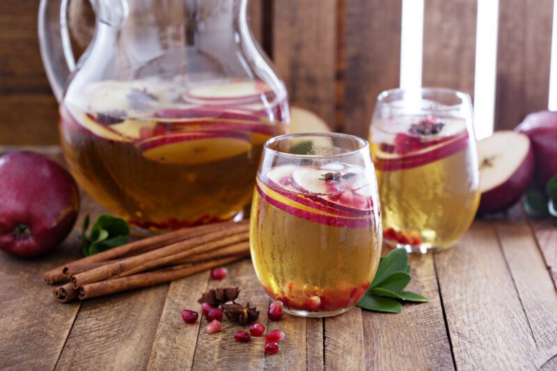 Sparkling Bees Knees Cocktail
