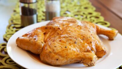 spatchcocked chicken