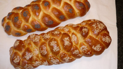 spelt challah