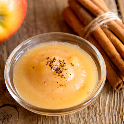 spiced applesauce