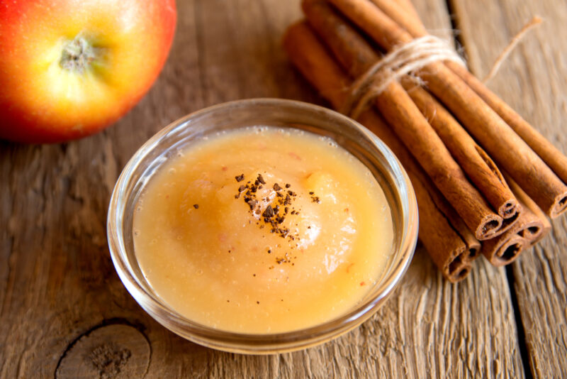 spiced applesauce