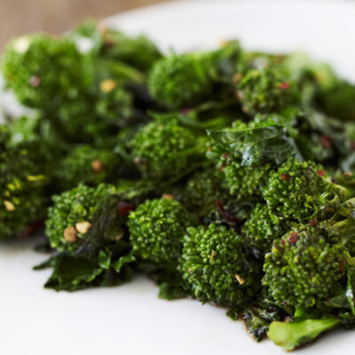 spiced broccoli rabe