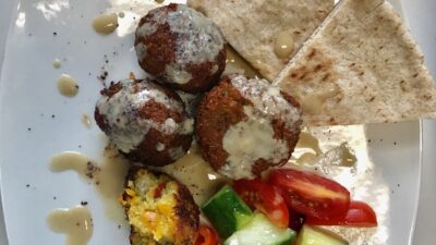 spicy falafel