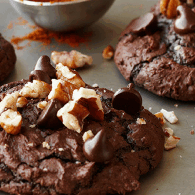 SPICY HOT CHOCOALTE BROWNIE COOKIES