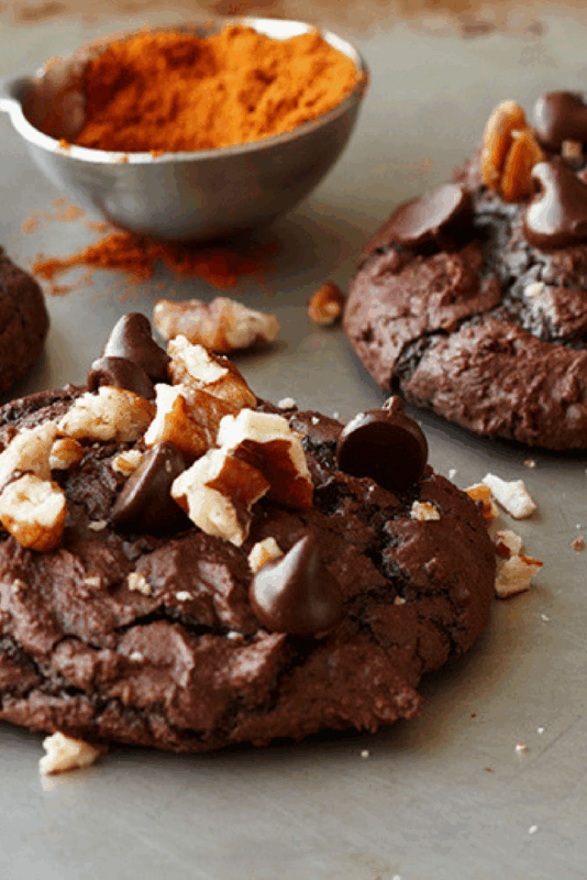 SPICY HOT CHOCOALTE BROWNIE COOKIES
