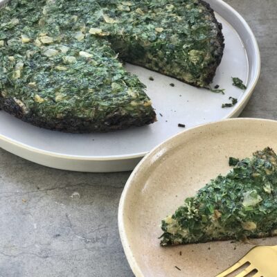 Spicy Kuku Sabzi