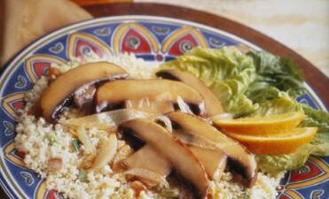 Spicy Portabella Couscous