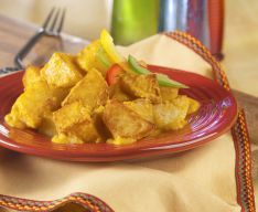 Spicy Potatoes/Paratas Bravas