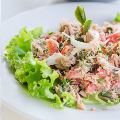 ISRAELI SPICY TUNA SALAD