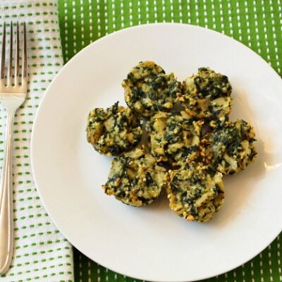 spinach and artichoke mini kugels