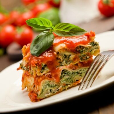 spinach lasagna
