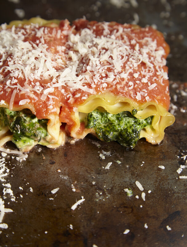 spinach lasagna rolls