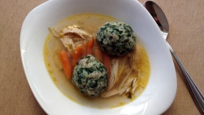 spinach matzo balls